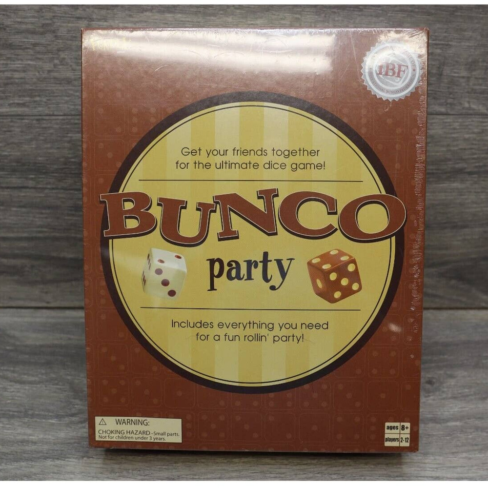 Bunco Fundex Official Party Game 2004 Ultimate Dice Game NEW SEALED item 3841